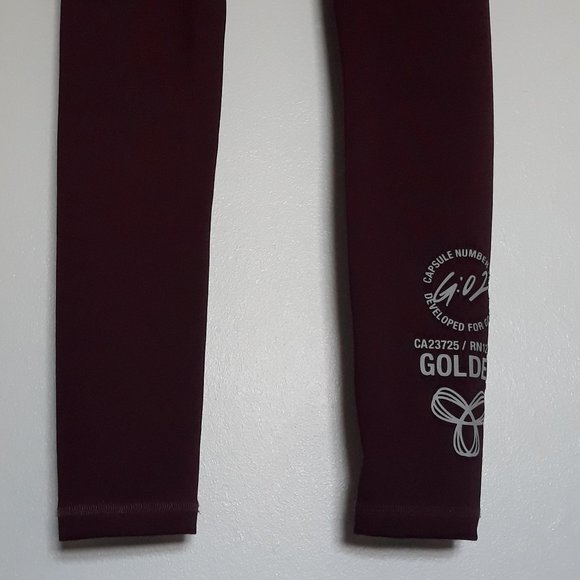 Golden TNA Burgundy Leggings, Womens Sz. S - Picture 6 of 9